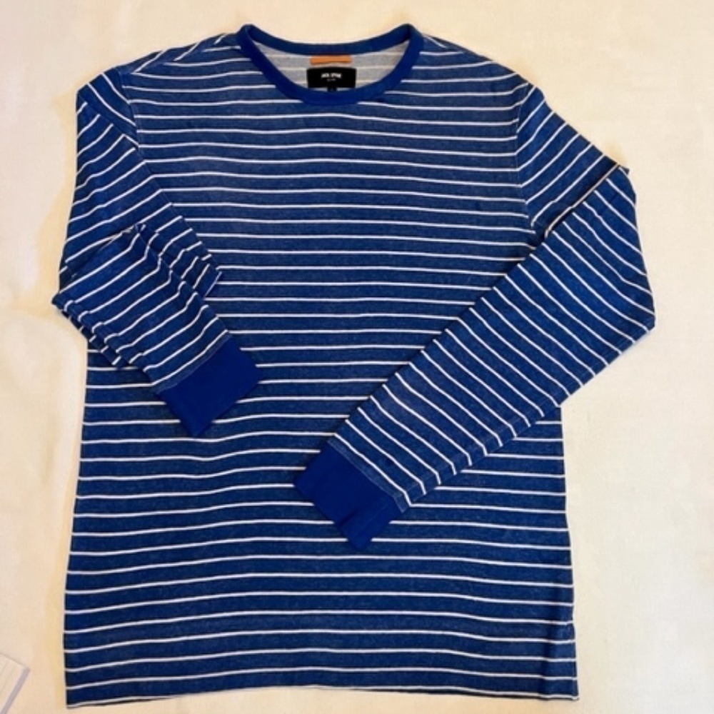 Jack Spade Size Small Premium L/S T-Shirt Cobalt Blue​​​​​​​​​​​​​​​